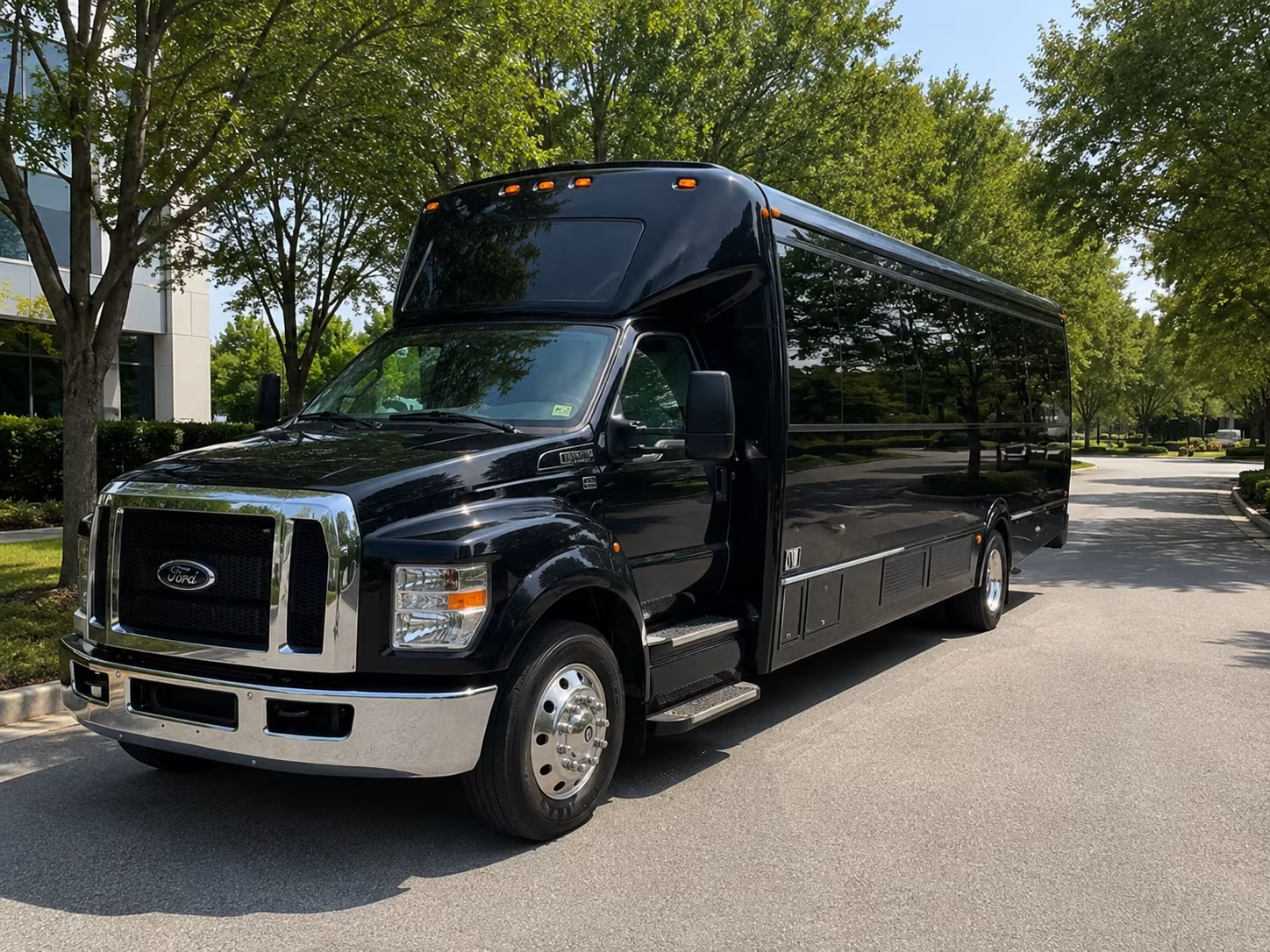 50 Passenger Party Bus Exterior