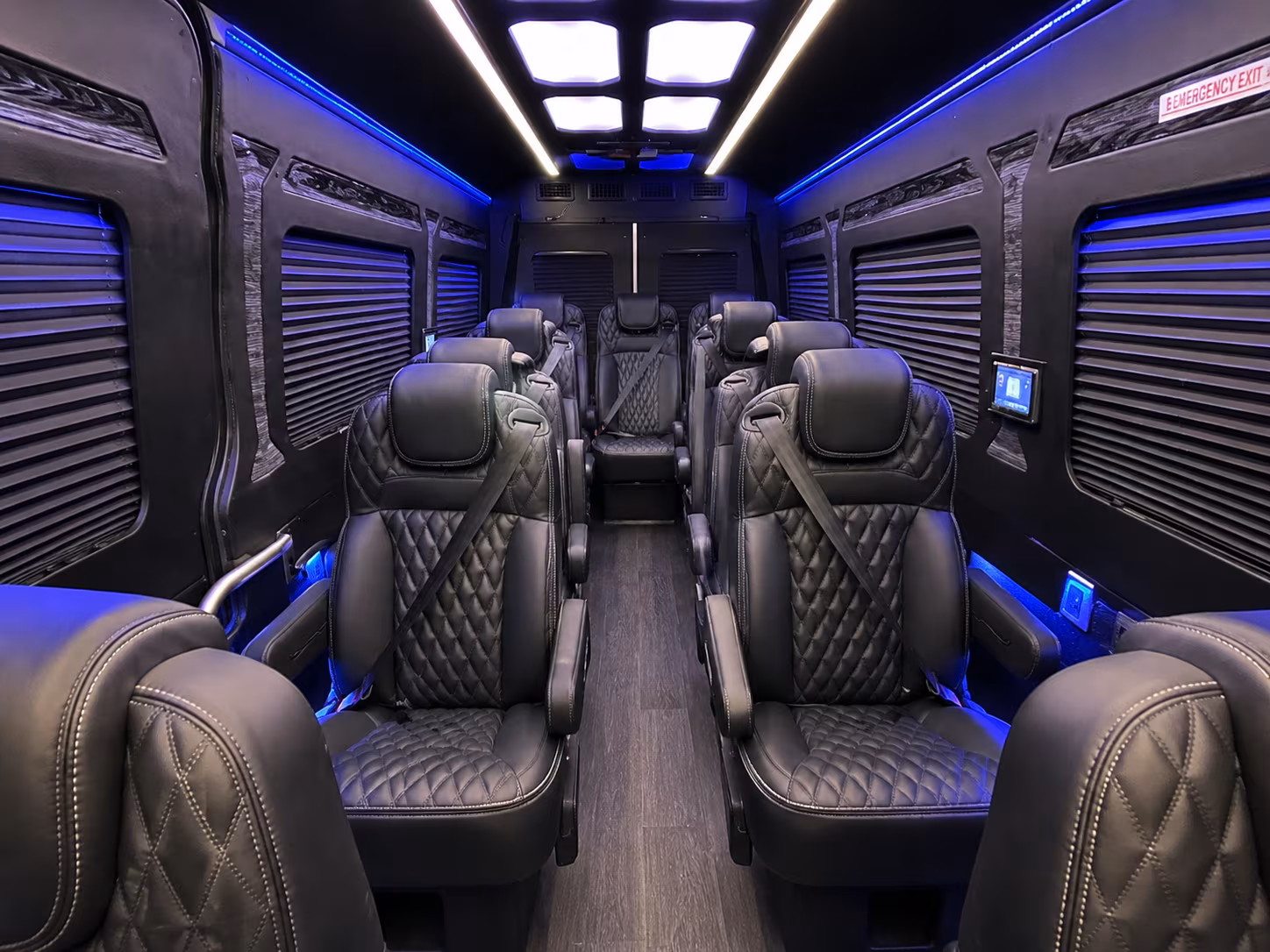 Ontario Airport Shuttle & Transportation party bus exterior