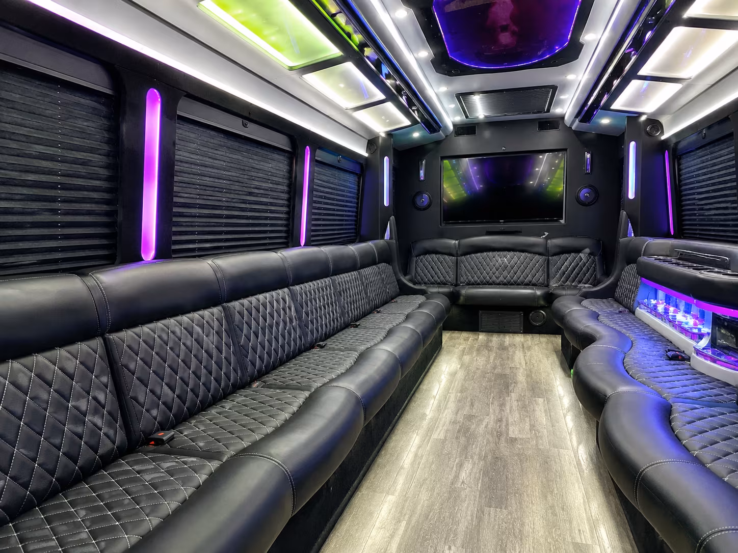 Ontario Bachelor & Bachelorette Transportation party bus exterior