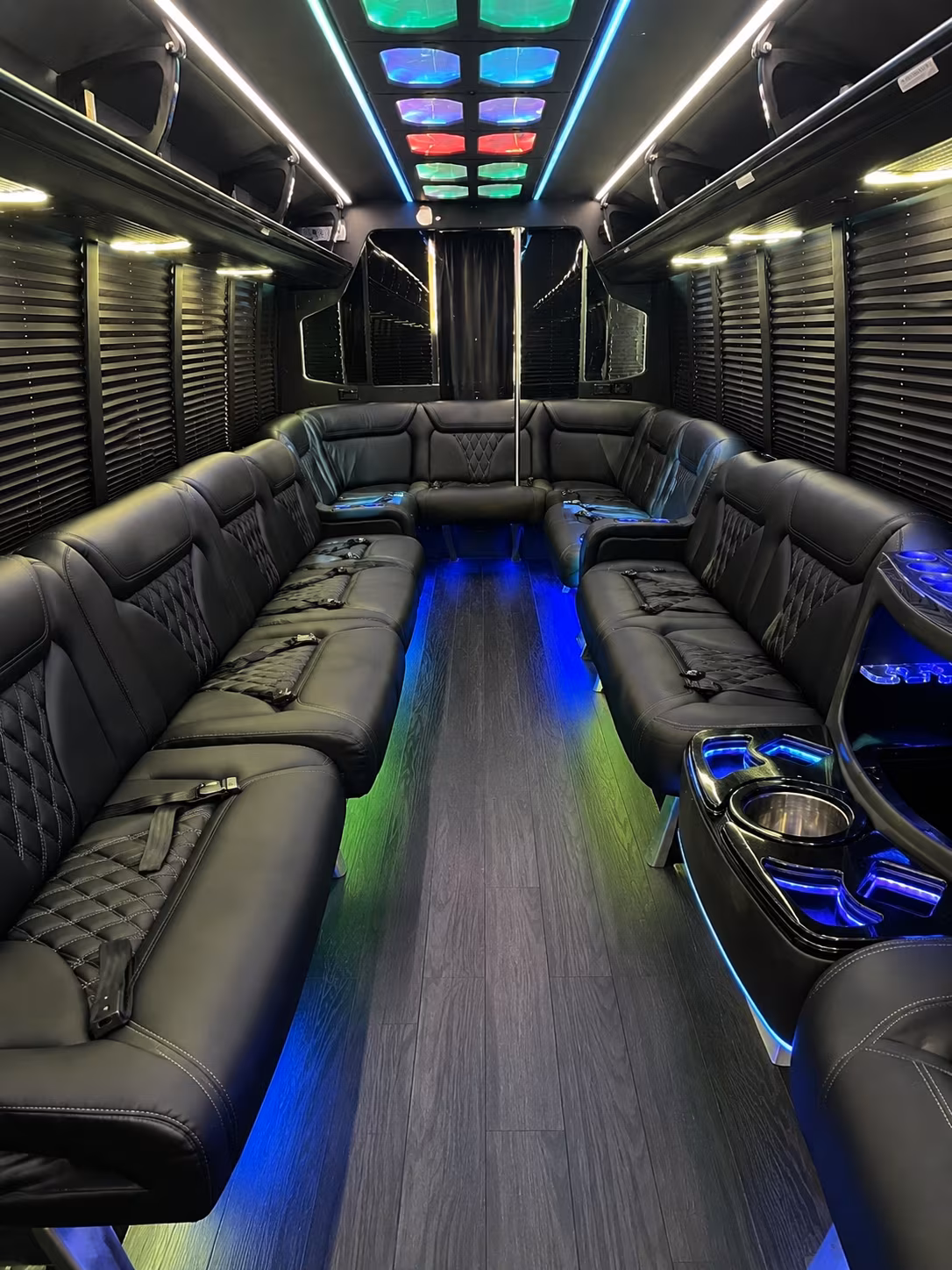 Ontario Birthday, Sweet 16, & Quinceañera Transportation onboard seating