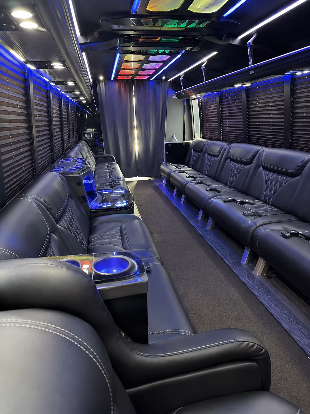 Ontario Concert & Music Festival Transportation party bus exterior