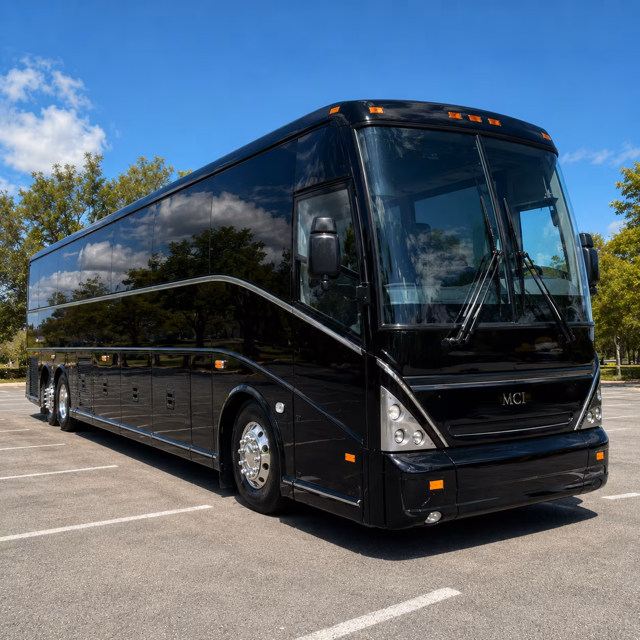 Ontario Corporate Transportation party bus exterior