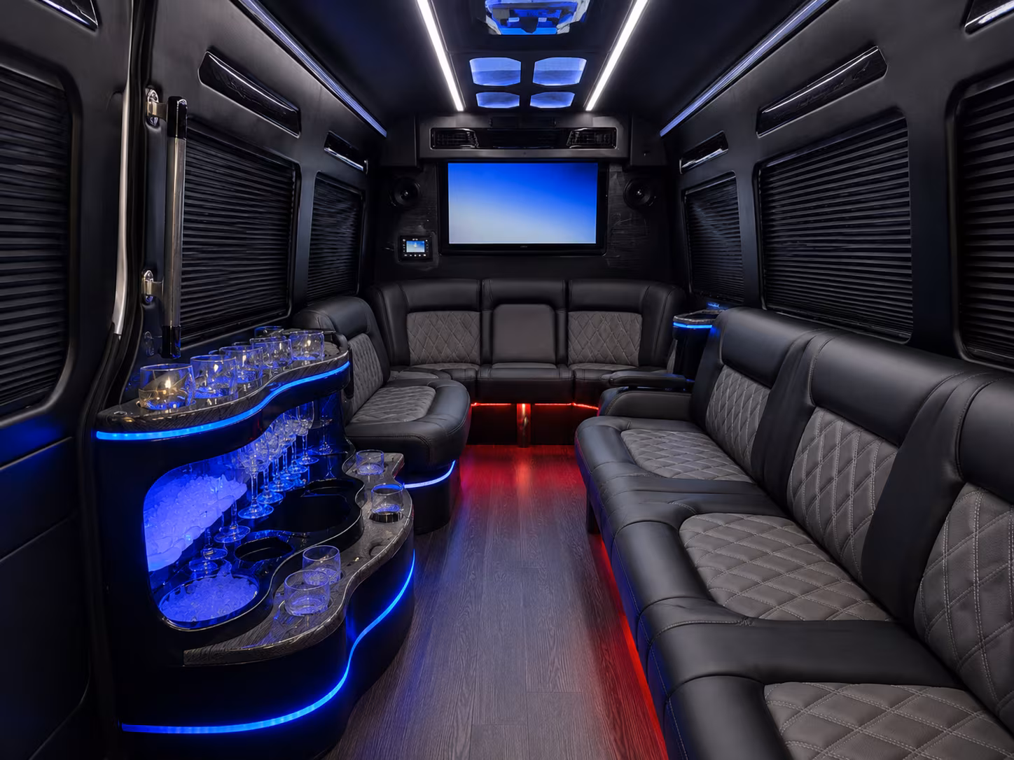 Ontario Corporate Transportation party bus exterior