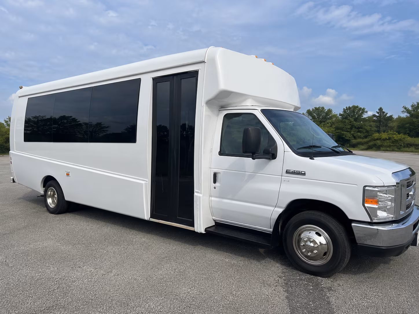 Ontario Private Event Transportation party bus exterior