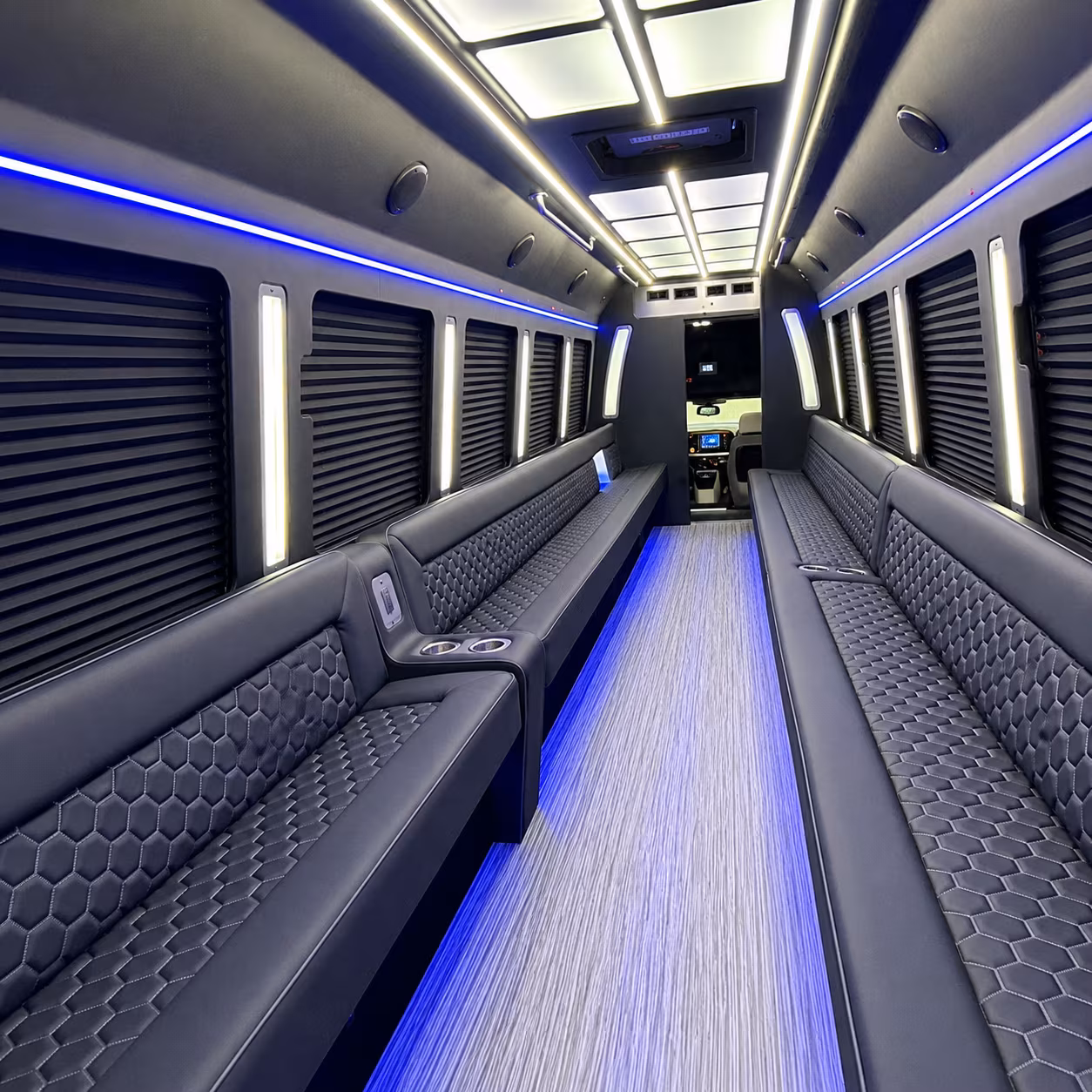 Ontario Private Event Transportation party bus exterior