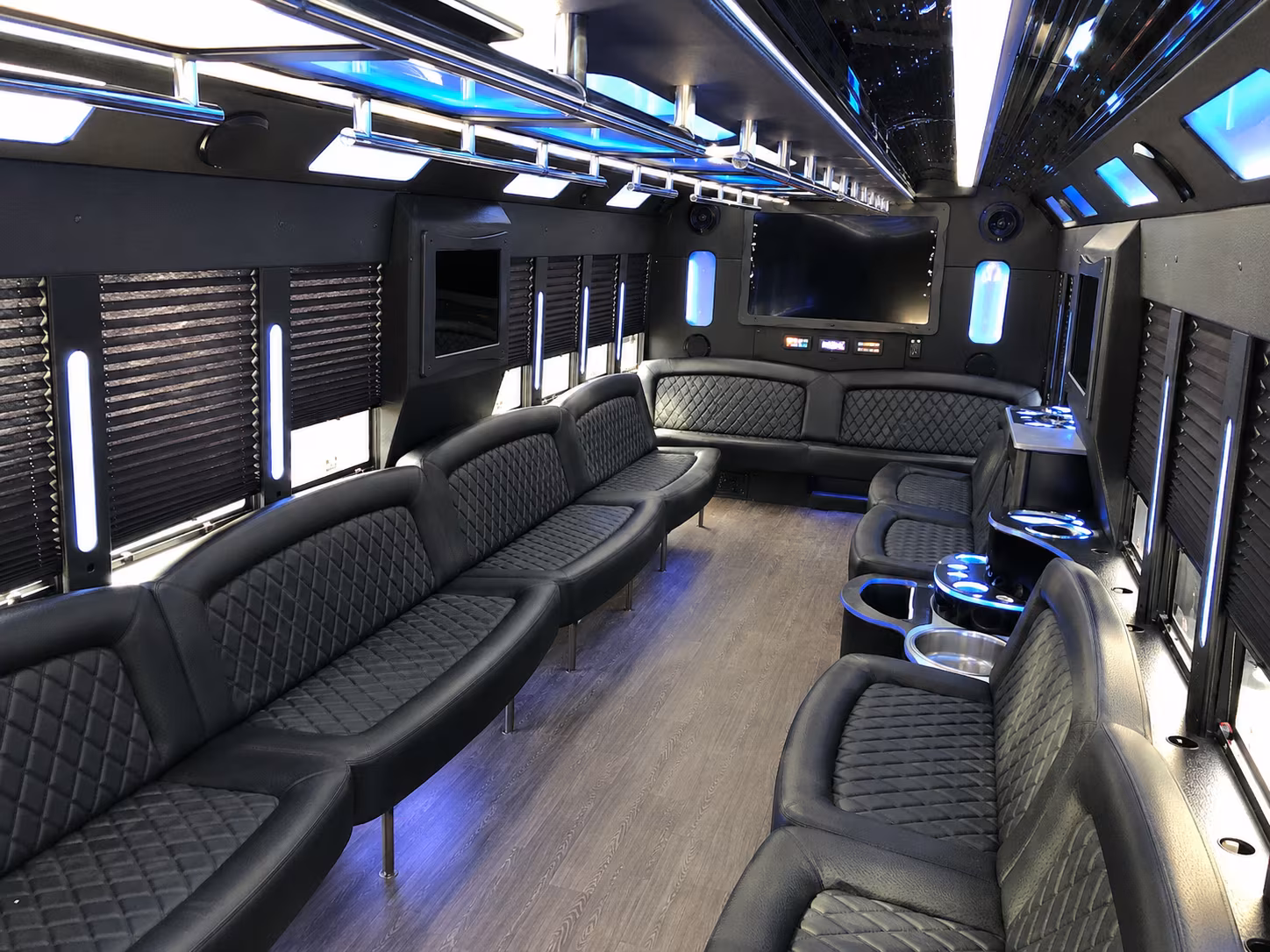 Ontario Private Event Transportation onboard seating