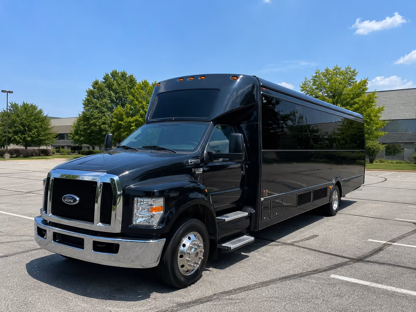 Ontario Private Event Transportation party bus interior