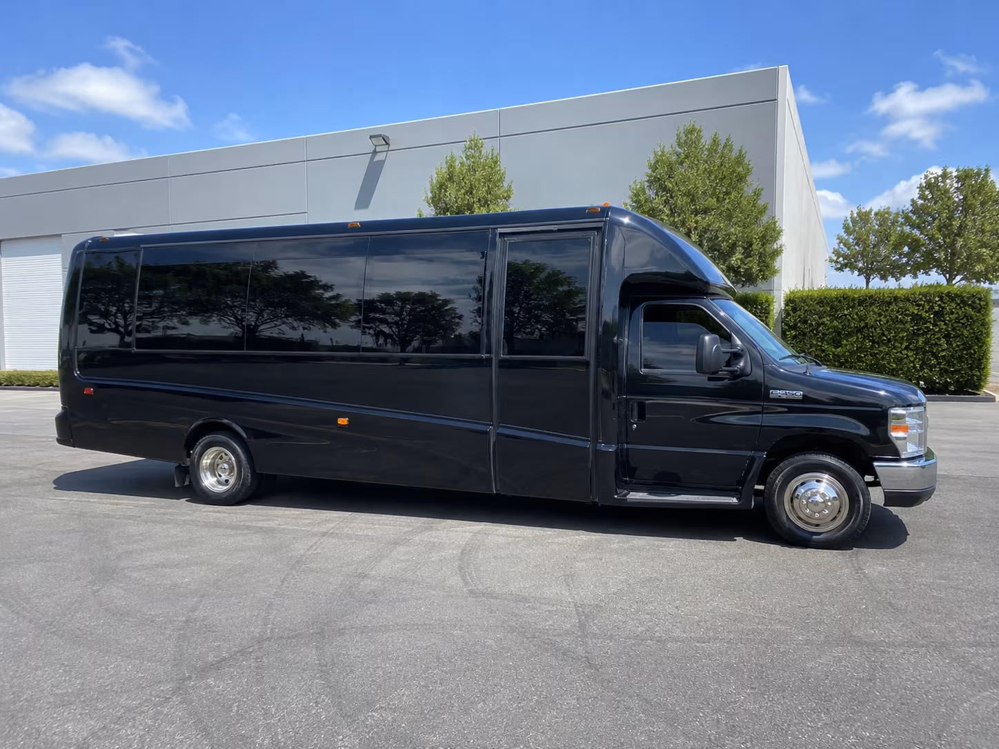 Ontario Prom & Homecoming Transportation party bus exterior