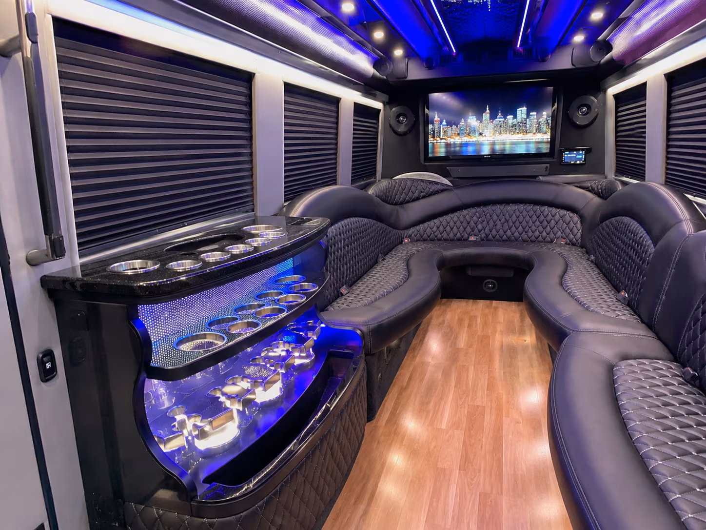 Ontario Prom & Homecoming Transportation onboard seating