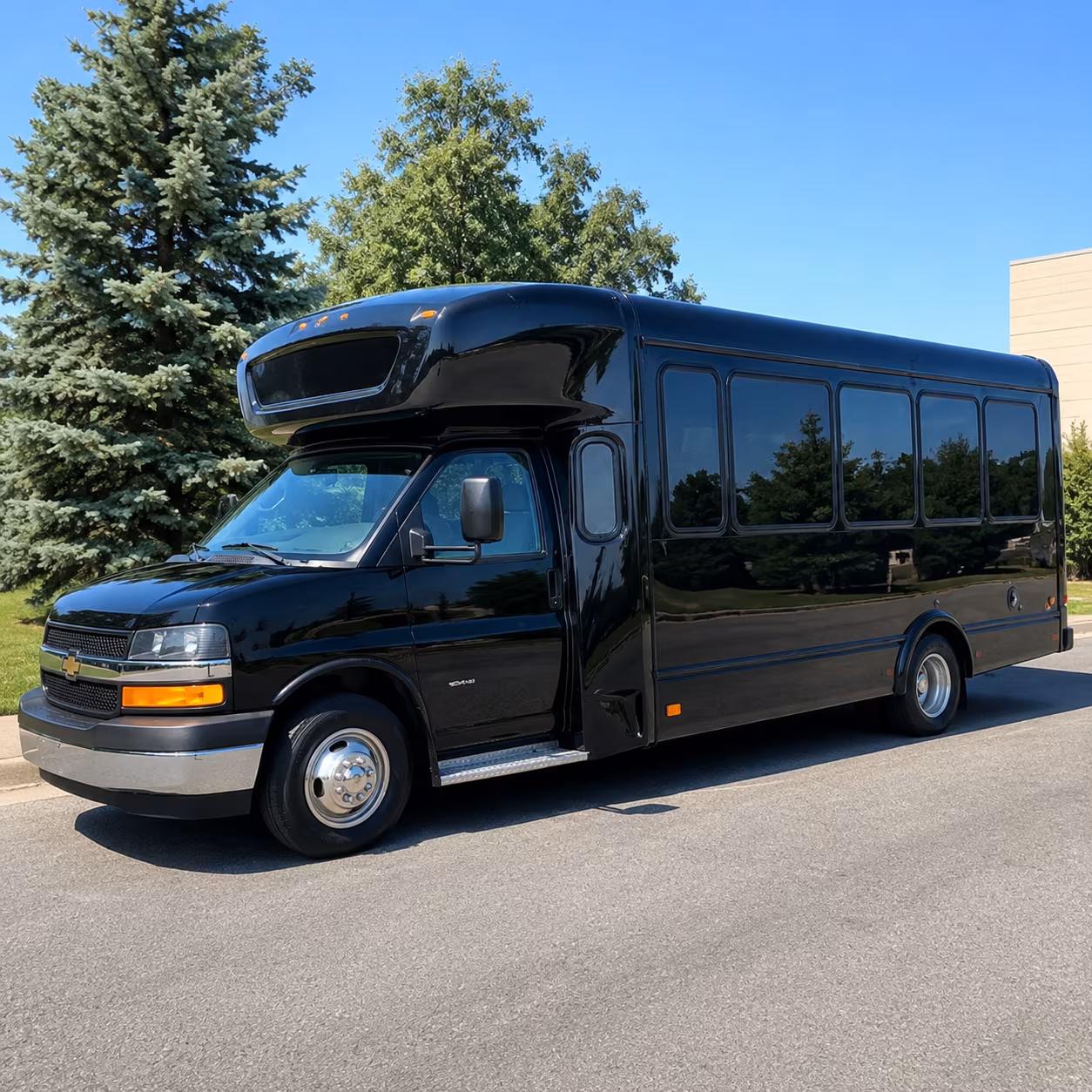 Ontario Prom & Homecoming Transportation party bus interior