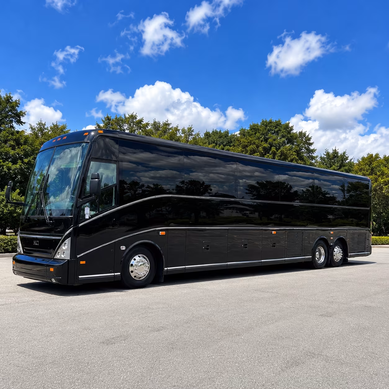 Ontario School Event Transportation party bus exterior