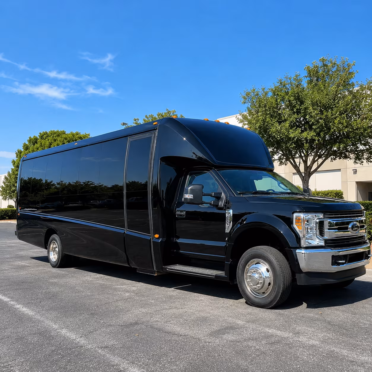 Ontario School Event Transportation party bus exterior