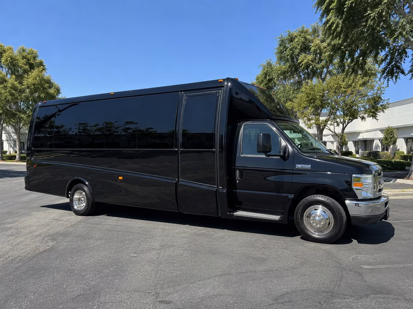 Ontario Sporting Event Transportation party bus exterior