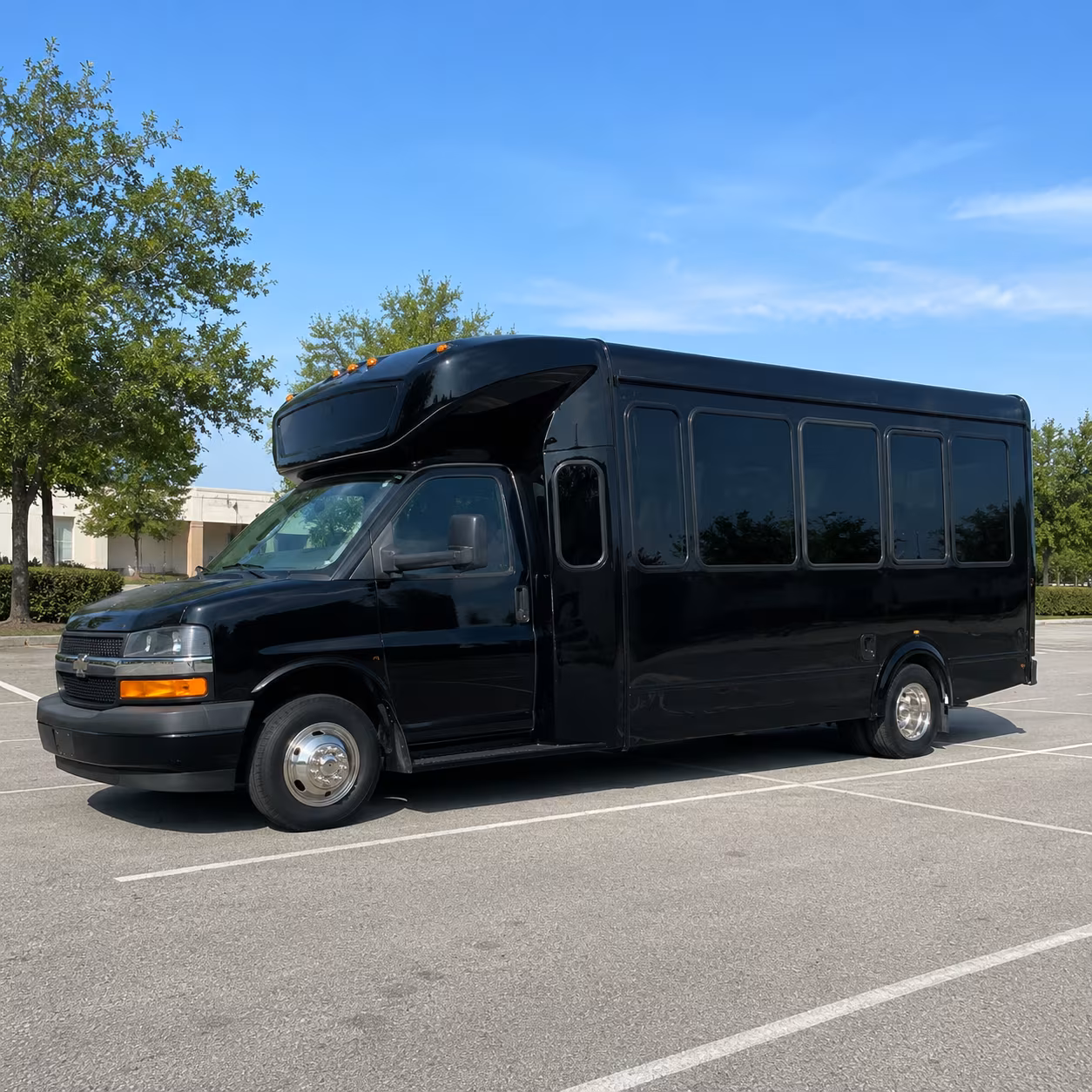 Ontario Sporting Event Transportation party bus exterior