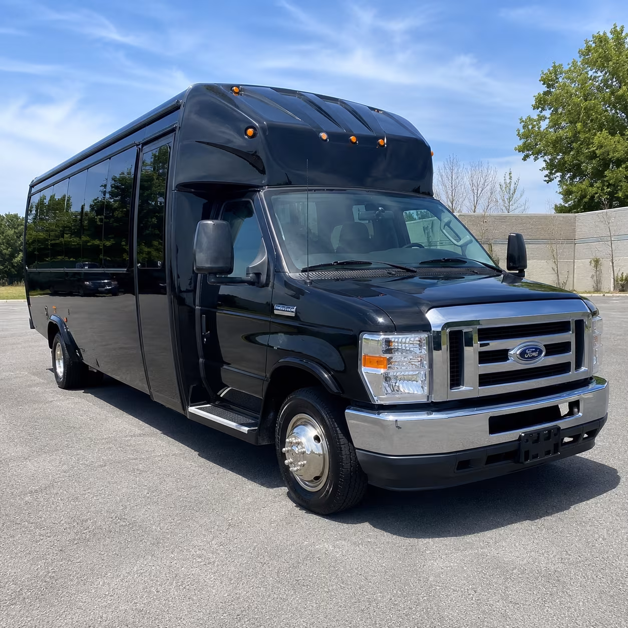 Ontario Wedding Transportation party bus interior