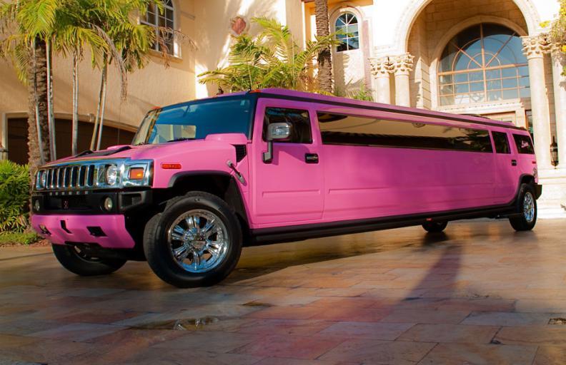 Ontario Pink Hummer Limo